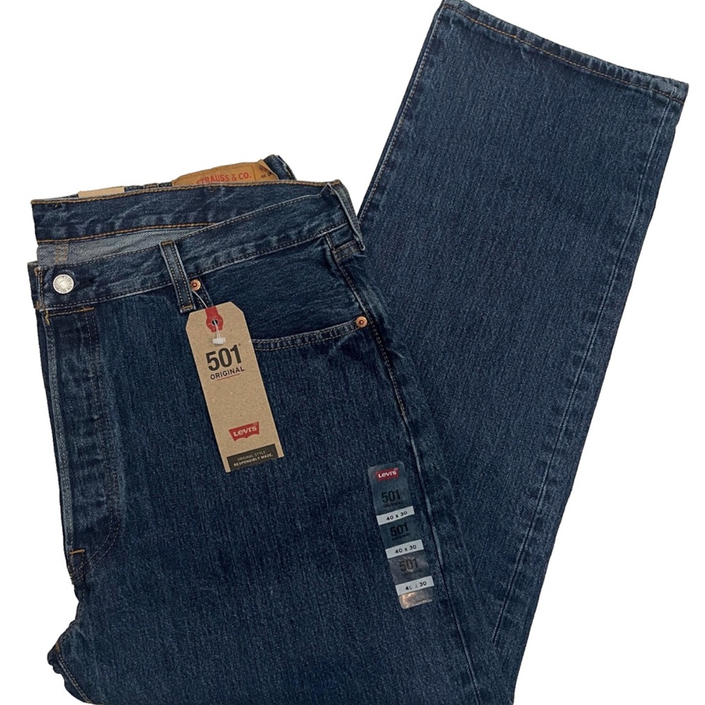 Levi's 501 Original Dark Blue Jeans